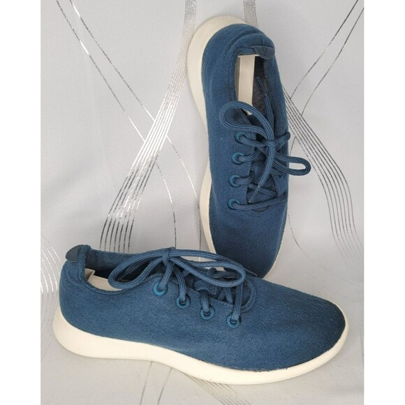 Allbirds‎ Women's Wool Runners Navy Blue Woman's size 10 Walking Comfort Shoes - Picture 3 of 13